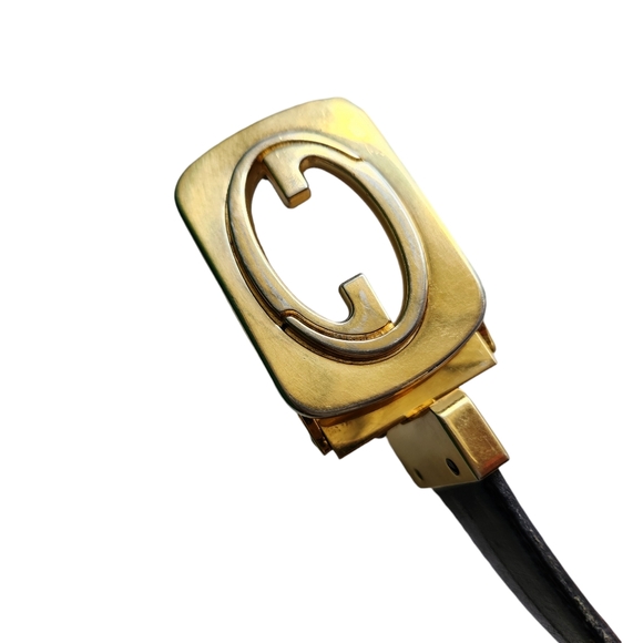 GUCCI Iconic Reversible Black and Brown Belt Size 29 - Picture 7 of 16